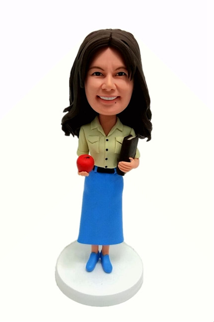 Custom cake toppers school teachers figurine birthday